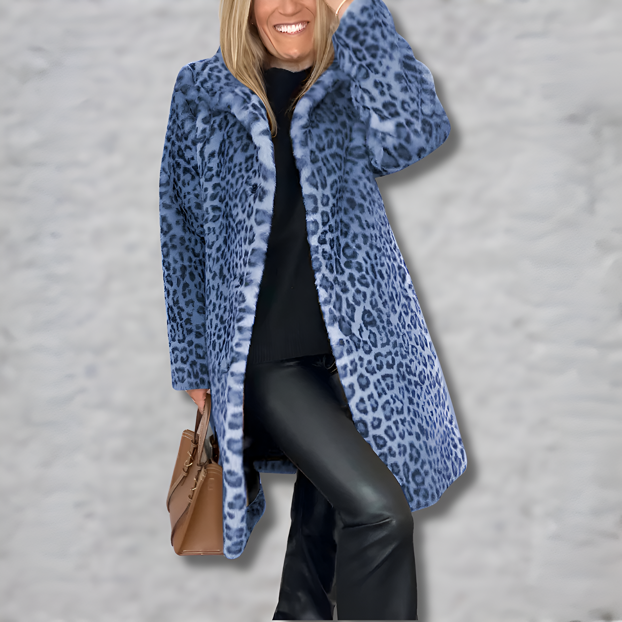 Stilla | Klassisk leopardfrakke