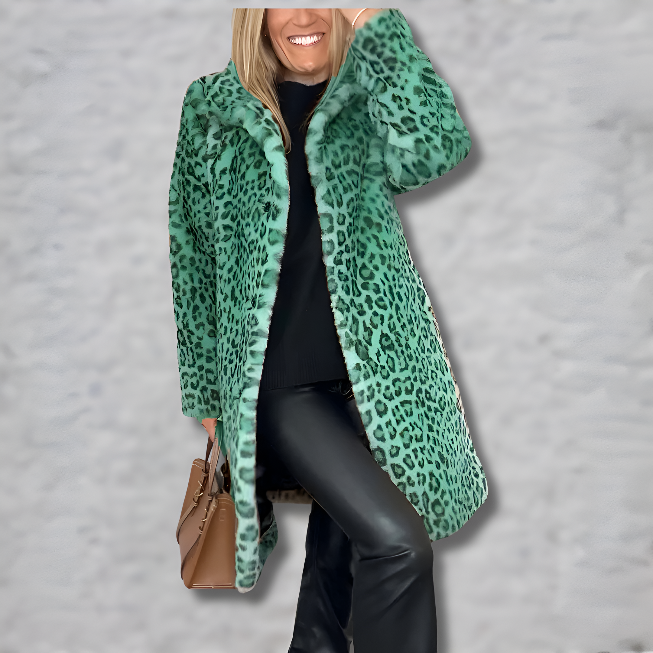 Stilla | Klassisk leopardfrakke