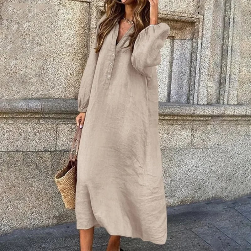 Stilla | Oversize Skjorte Kjole Damer