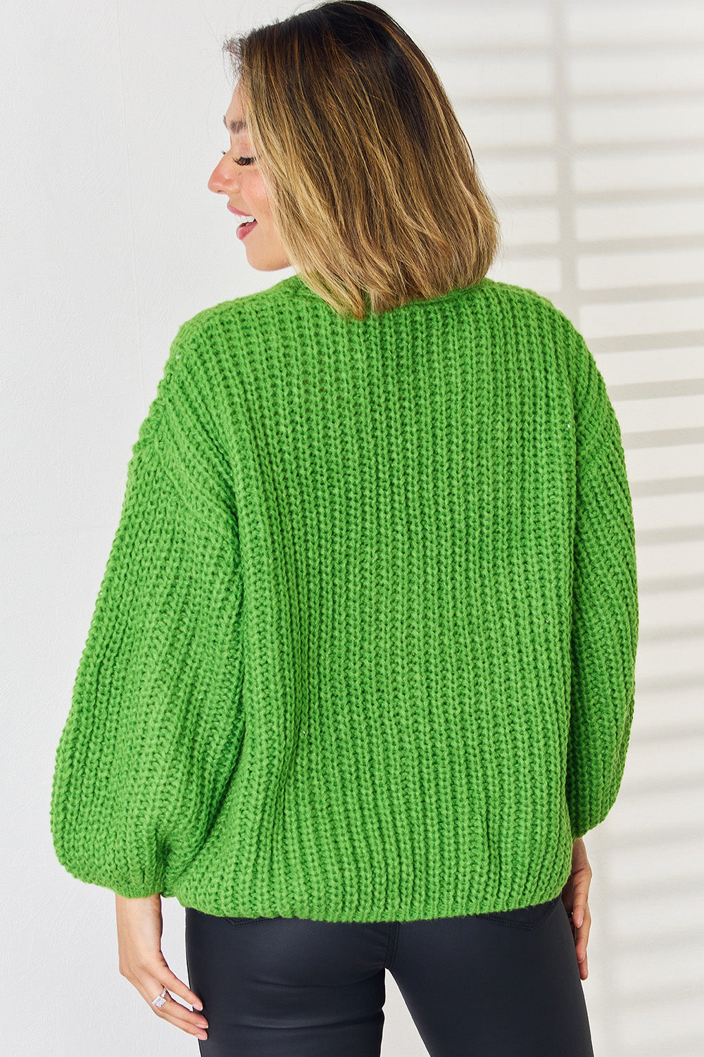 Stilla | Med lommer knaplukning nedtrukket skulder cardigan Mode