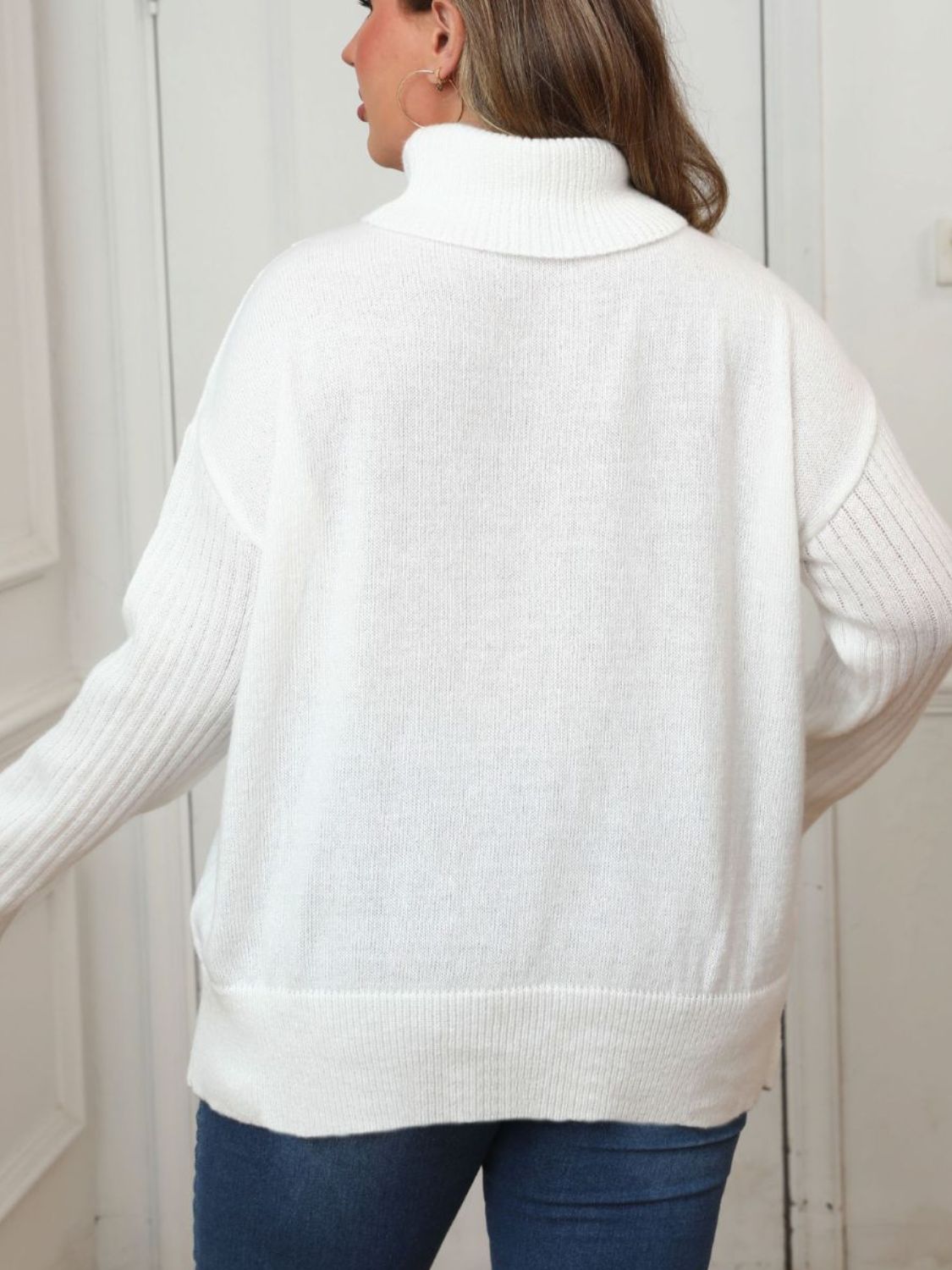 Stilla | Størrelse Turtleneck Langærmet Sweater Online nu
