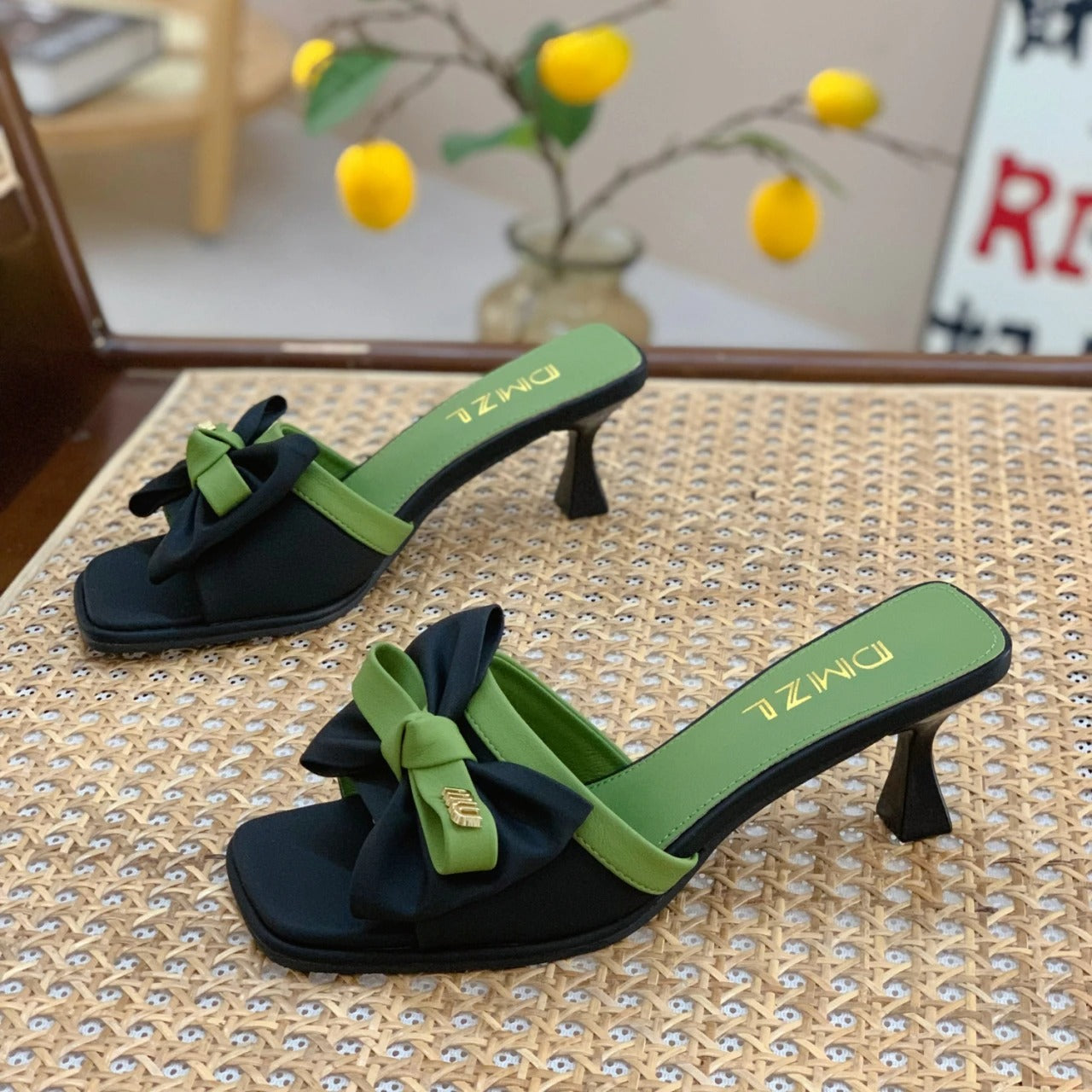 Stilla | Elegant SlipOn Hælsandaler til kvinder