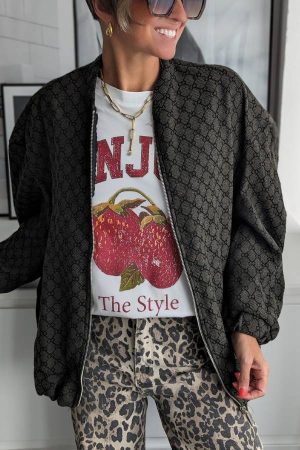 Stilla | Oversize bomberjakke moderne Rabat