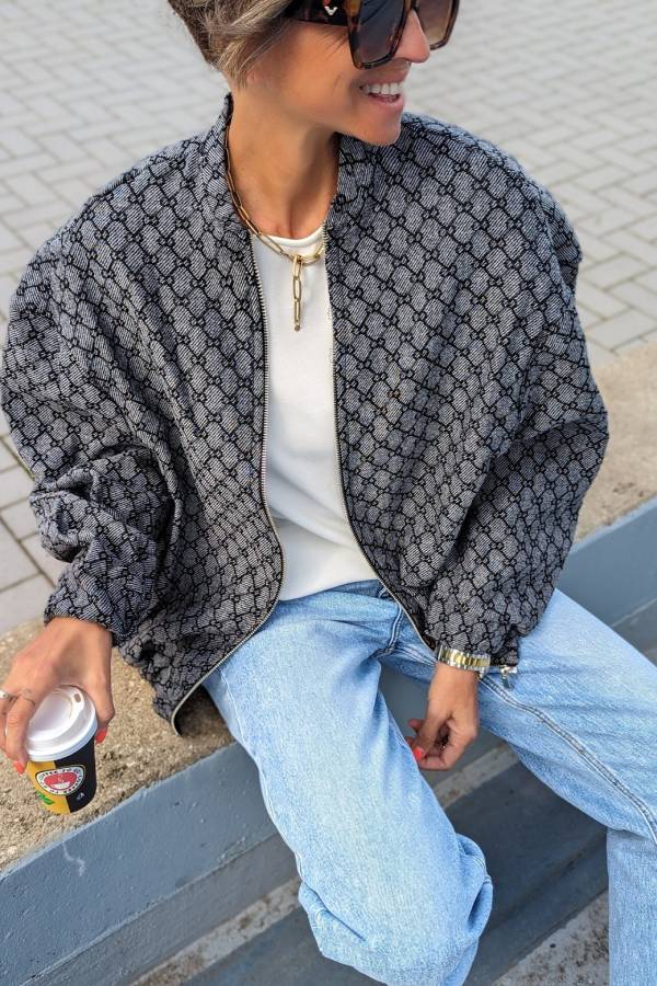 Stilla | Oversize bomberjakke moderne Rabat