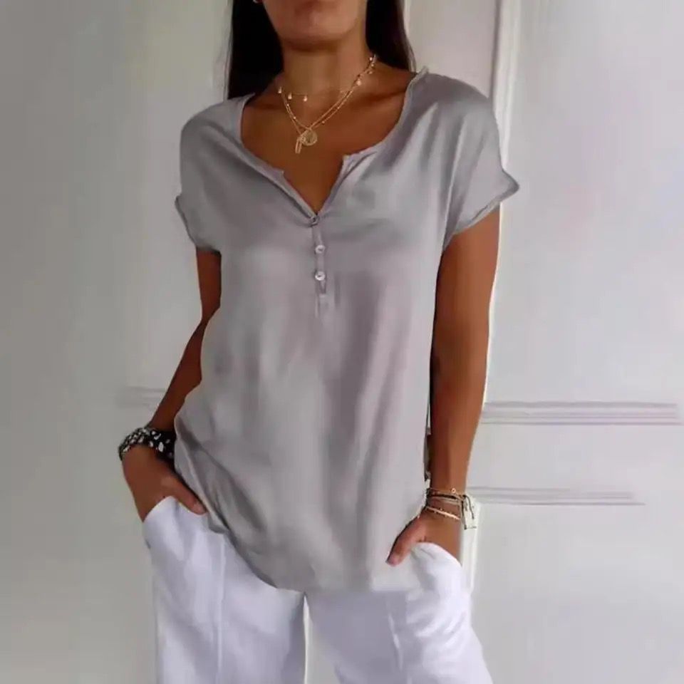 Stilla | Elegant Top Med V Hals