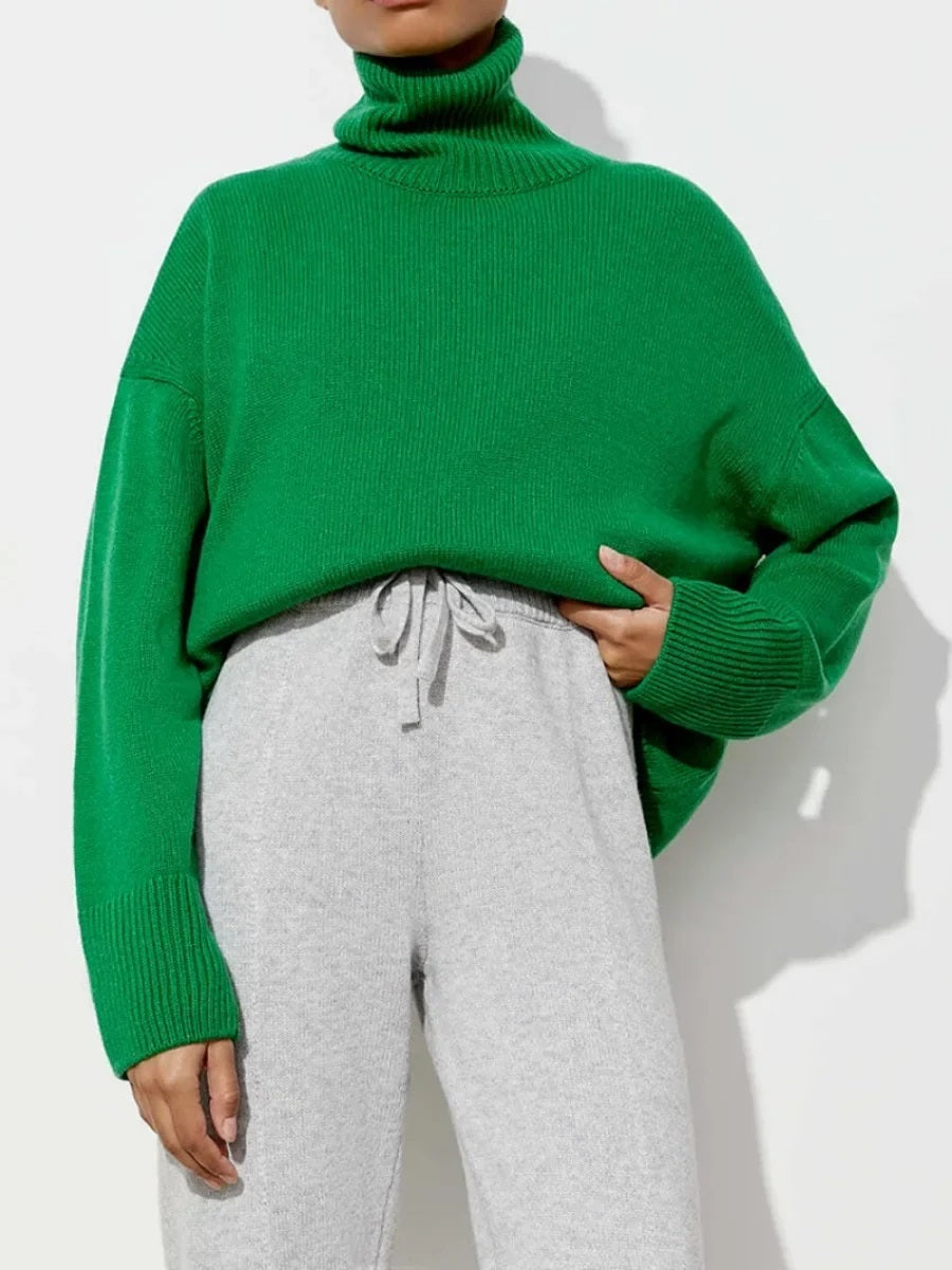 Stilla | Oversized Varm Turtleneck Sweater