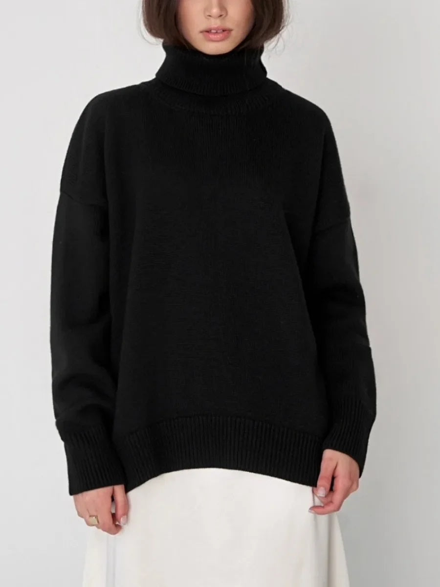 Stilla | Oversized Varm Turtleneck Sweater