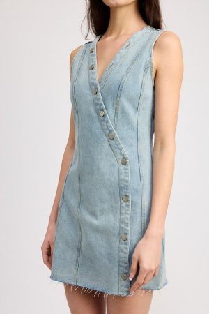 Stilla | Denim Mini Kjole