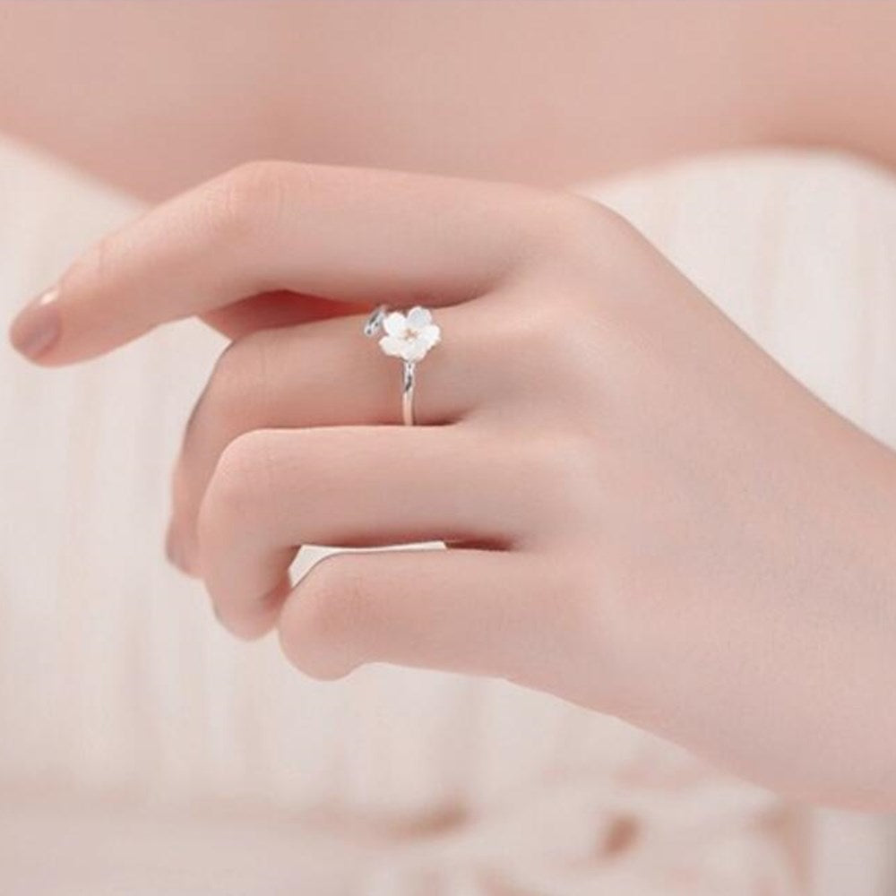Stilla | Ring Blomst Retro (sølv)