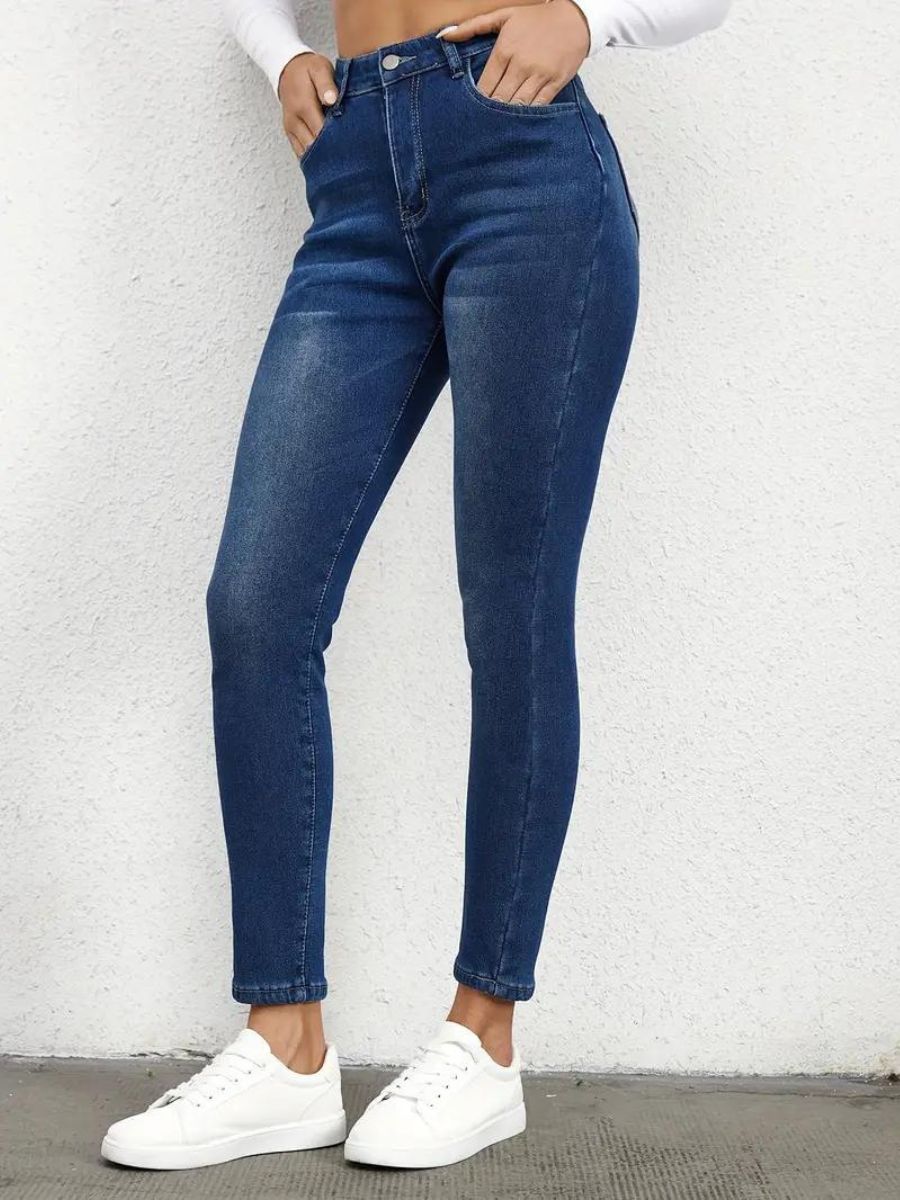 Stilla | Skinny-jeans Med Polar-indsats