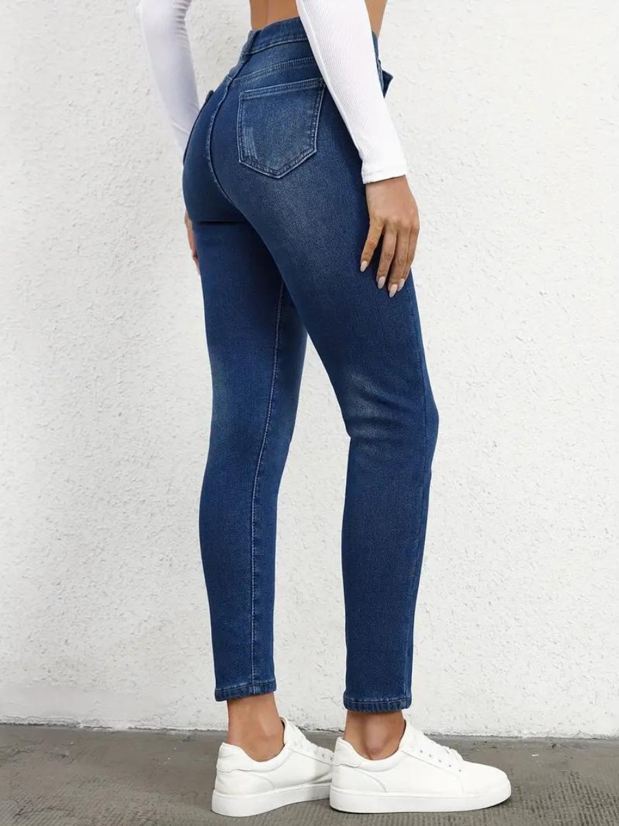 Stilla | Skinny-jeans Med Polar-indsats