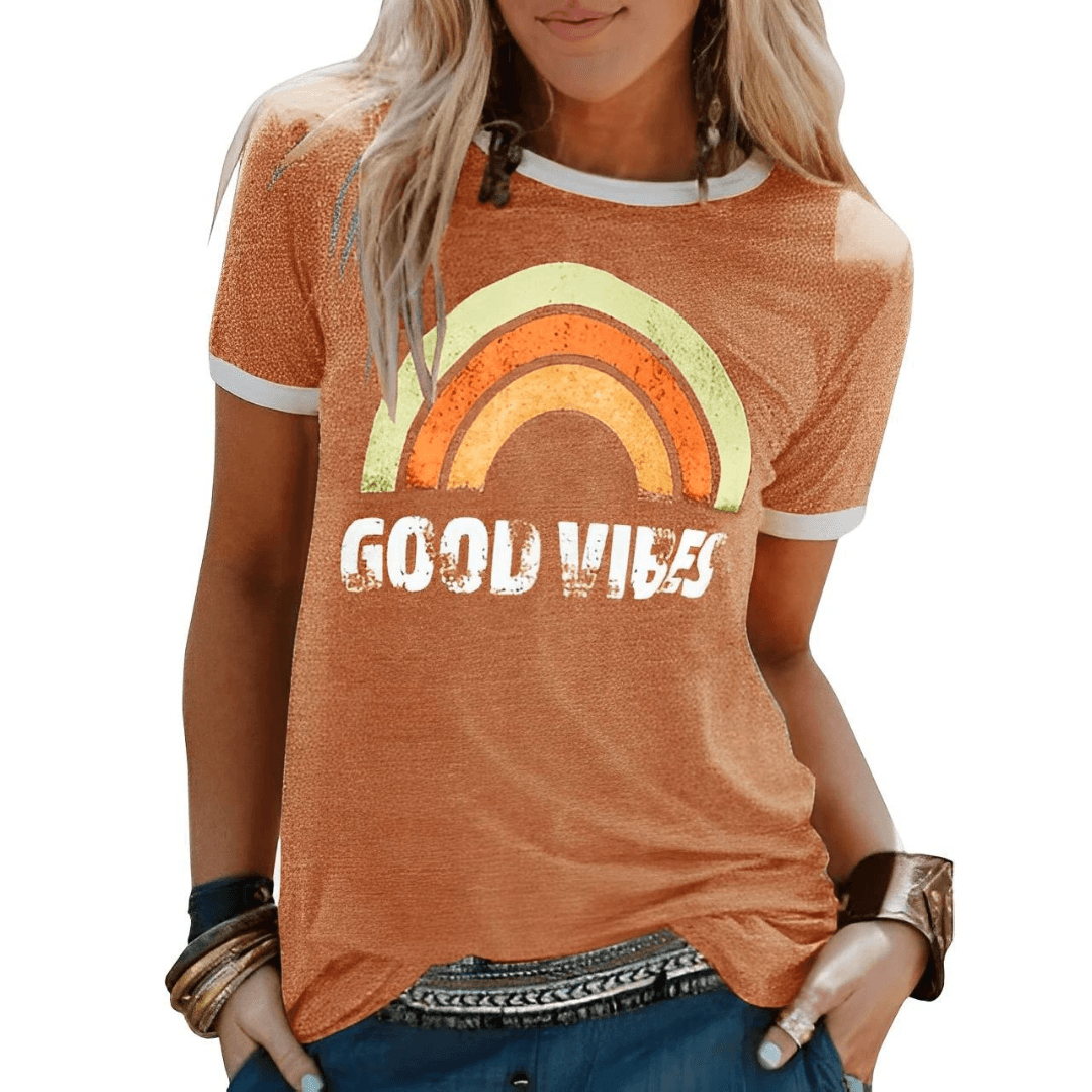 Stilla | Skab En Positiv Indstilling Med Vores Good Vibes T-shirt