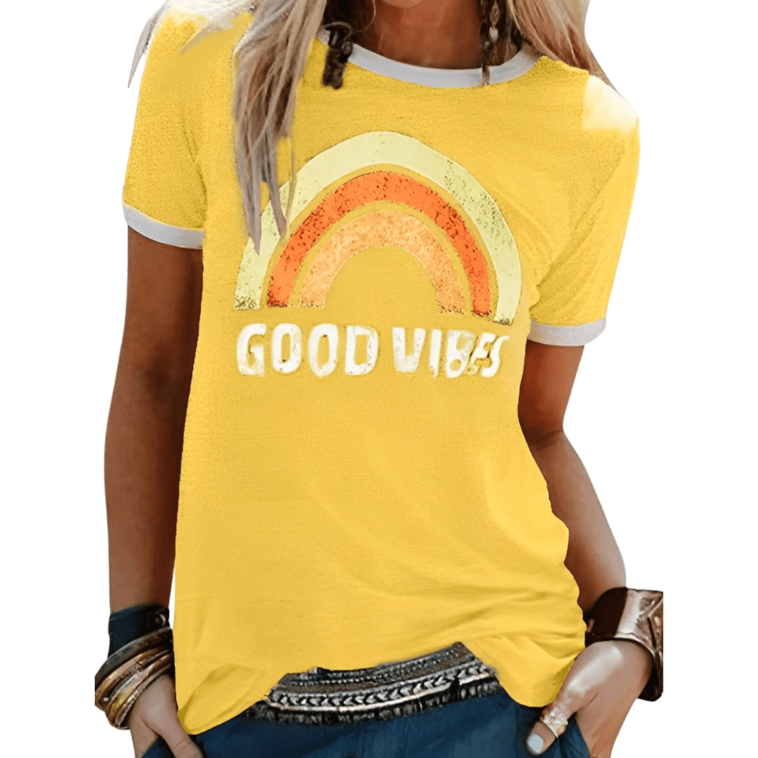 Stilla | Skab En Positiv Indstilling Med Vores Good Vibes T-shirt