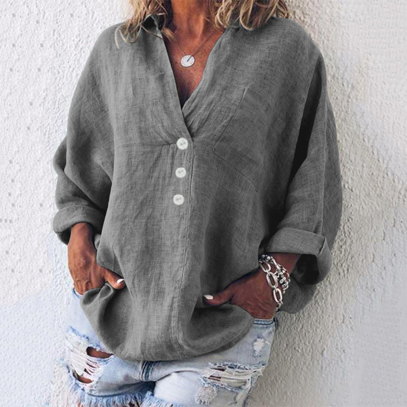 Stilla | Eleganter Pullover Aus Baumwolle Leinen