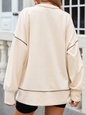 Stilla | Slids Rund hals Langærmet T-shirt Rabat