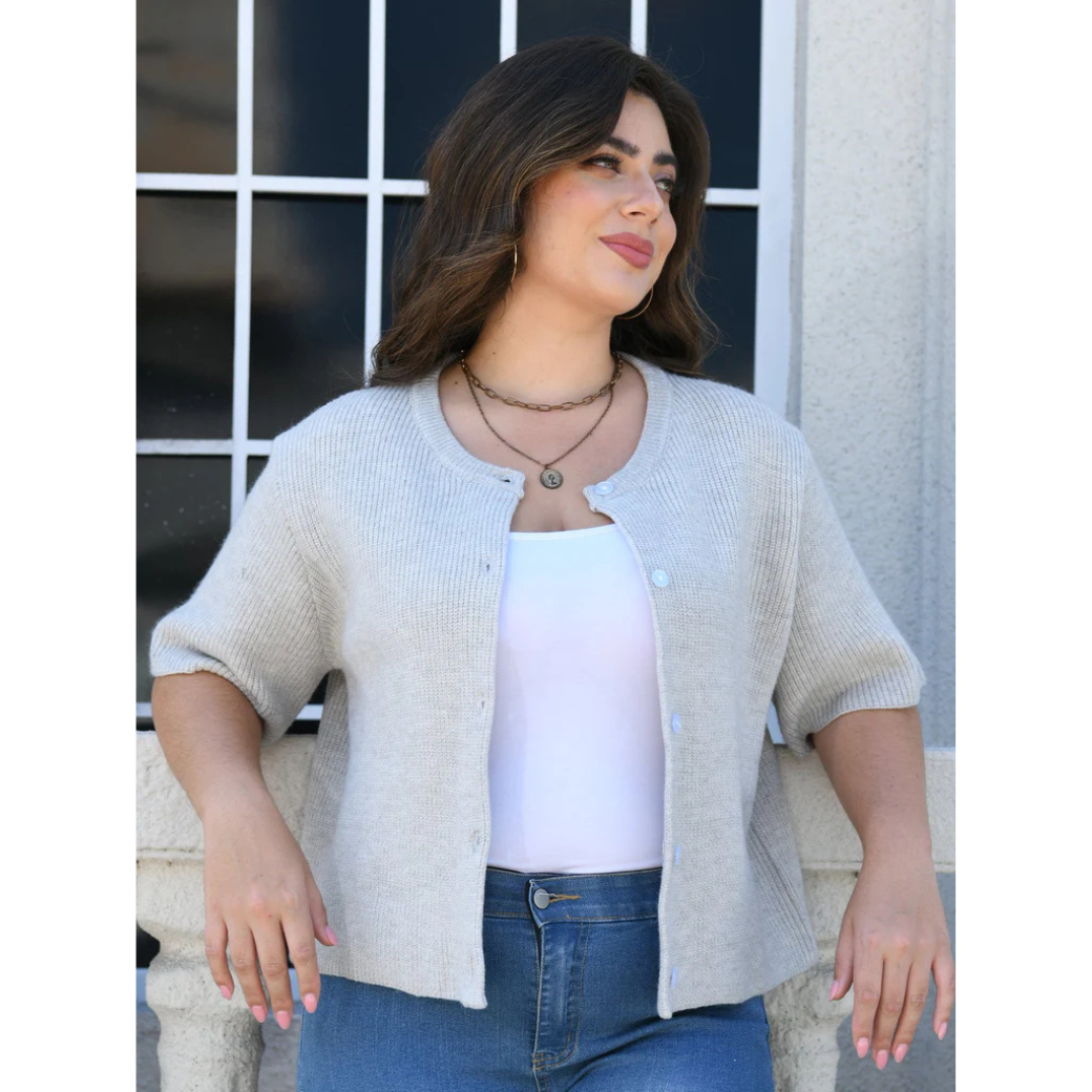 Stilla | Damern Kortærmet Cardigan Mode