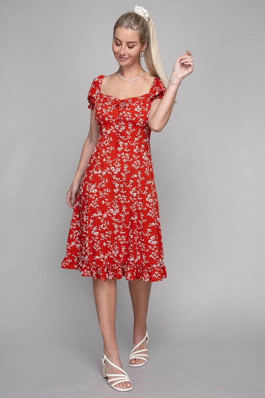 Stilla | Sweetheart Neck Dress Udsalg