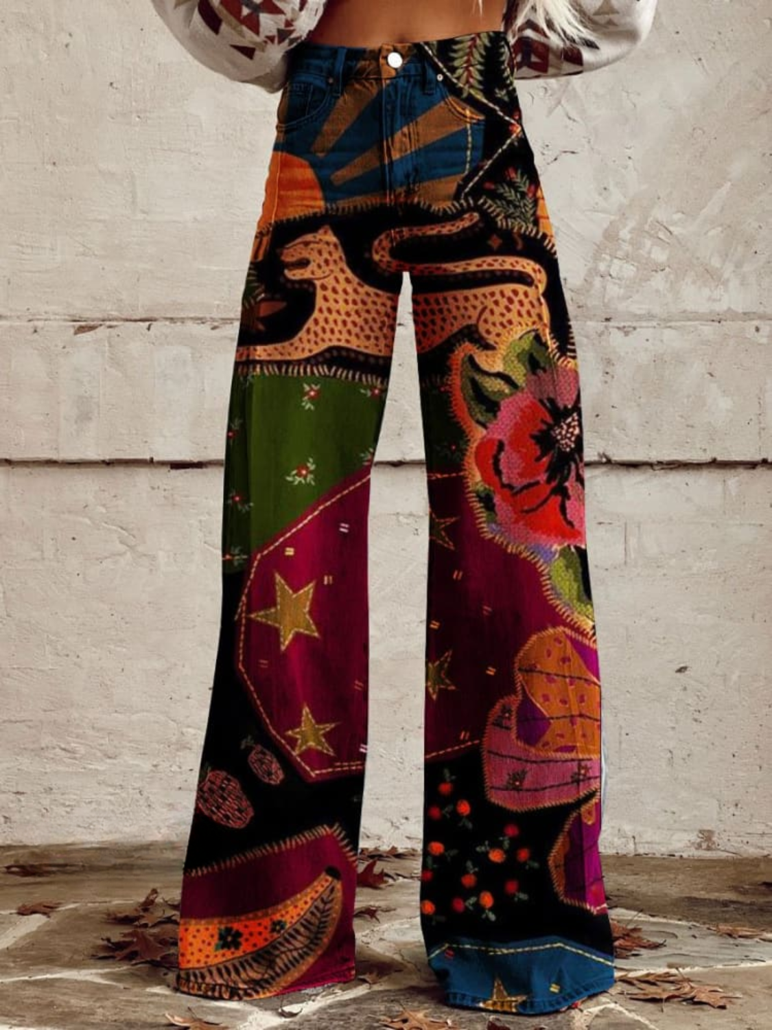 Stilla | Boho Buks med Slag i Retro Stil