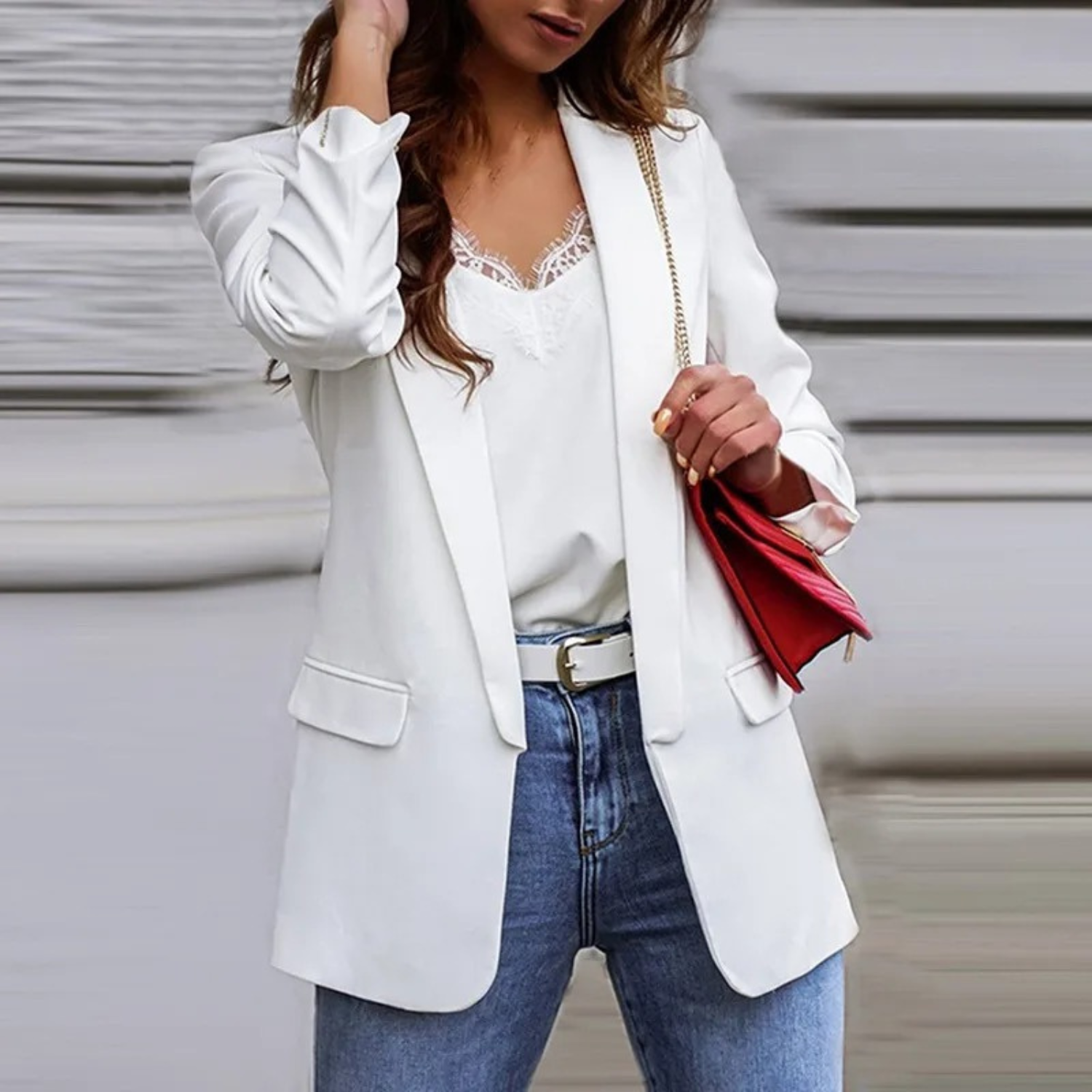 Stilla | Komfortabel sort blazer til kvinder Online nu