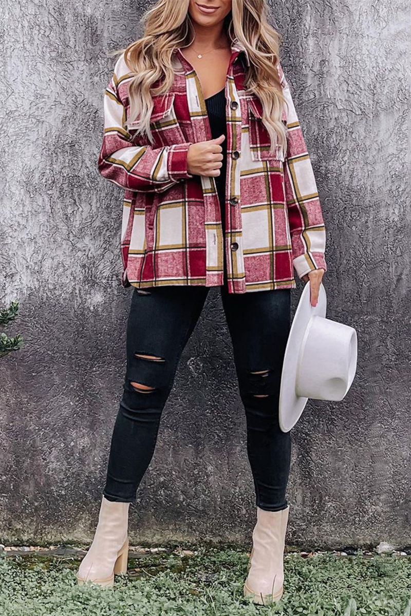 Stilla | Mode Bluse med Rutig Patchwork-Design