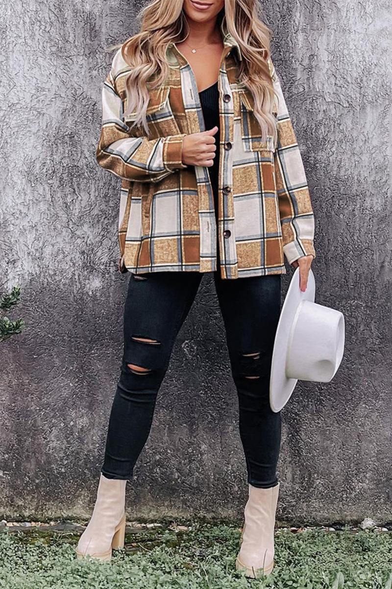 Stilla | Mode Bluse med Rutig Patchwork-Design