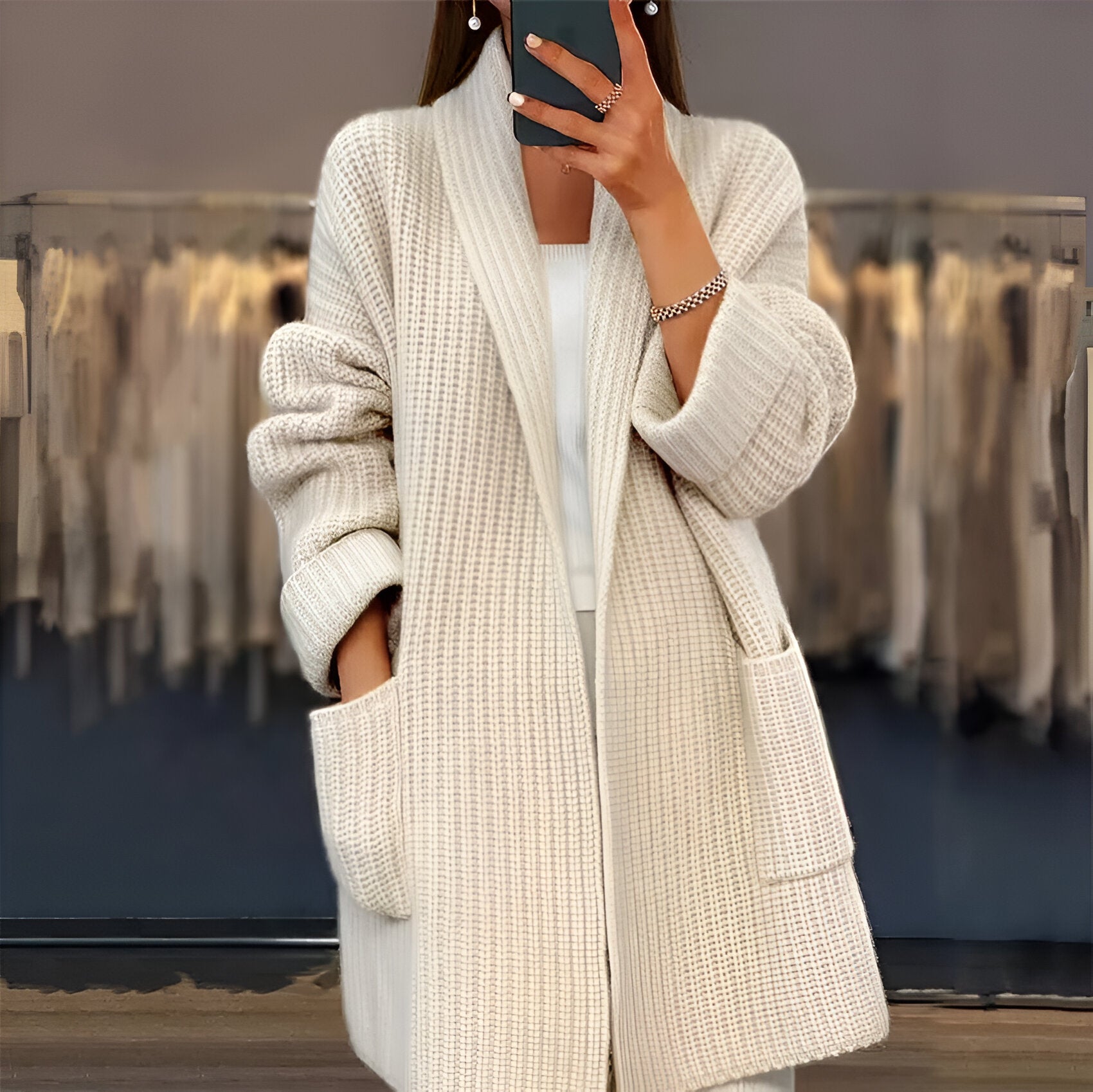 Stilla | Lang Vest til stilfulde lag-på-lag looks