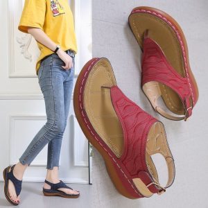 Stilla | Wedge sandals til kvinder i ensfarvet design