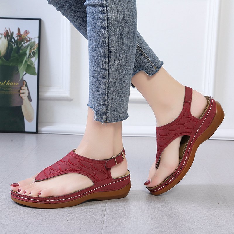 Stilla | Wedge sandals til kvinder i ensfarvet design