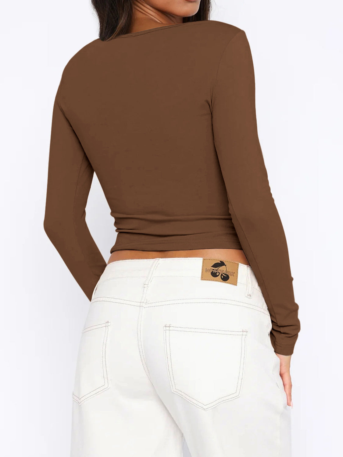 Stilla | Button-Down Langærmet skjorte