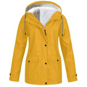 Stilla | Elegante Außenjacke Mit Kapuze