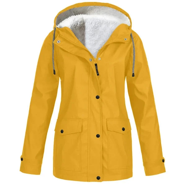 Stilla | Elegante Außenjacke Mit Kapuze