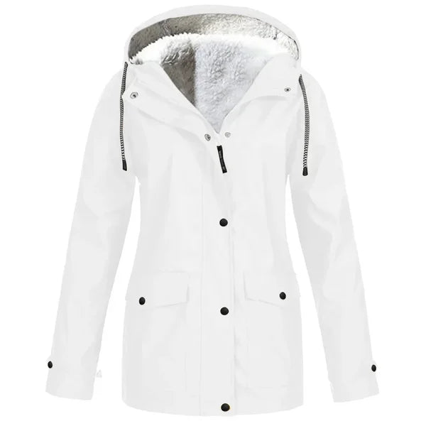Stilla | Elegante Außenjacke Mit Kapuze
