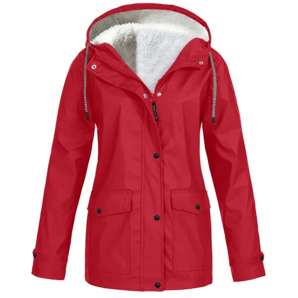 Stilla | Elegante Außenjacke Mit Kapuze