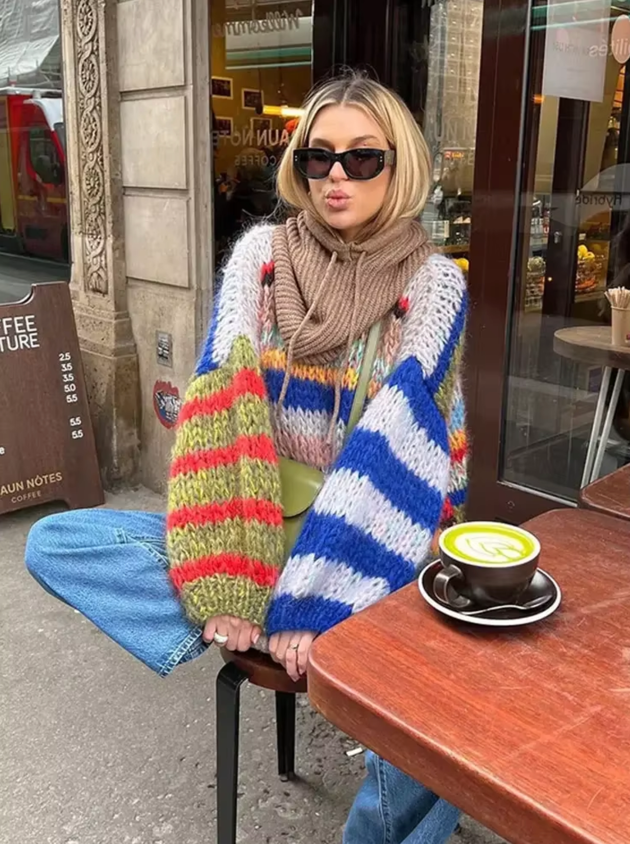 Stilla | Oversized Strikpullover til kvinder Online