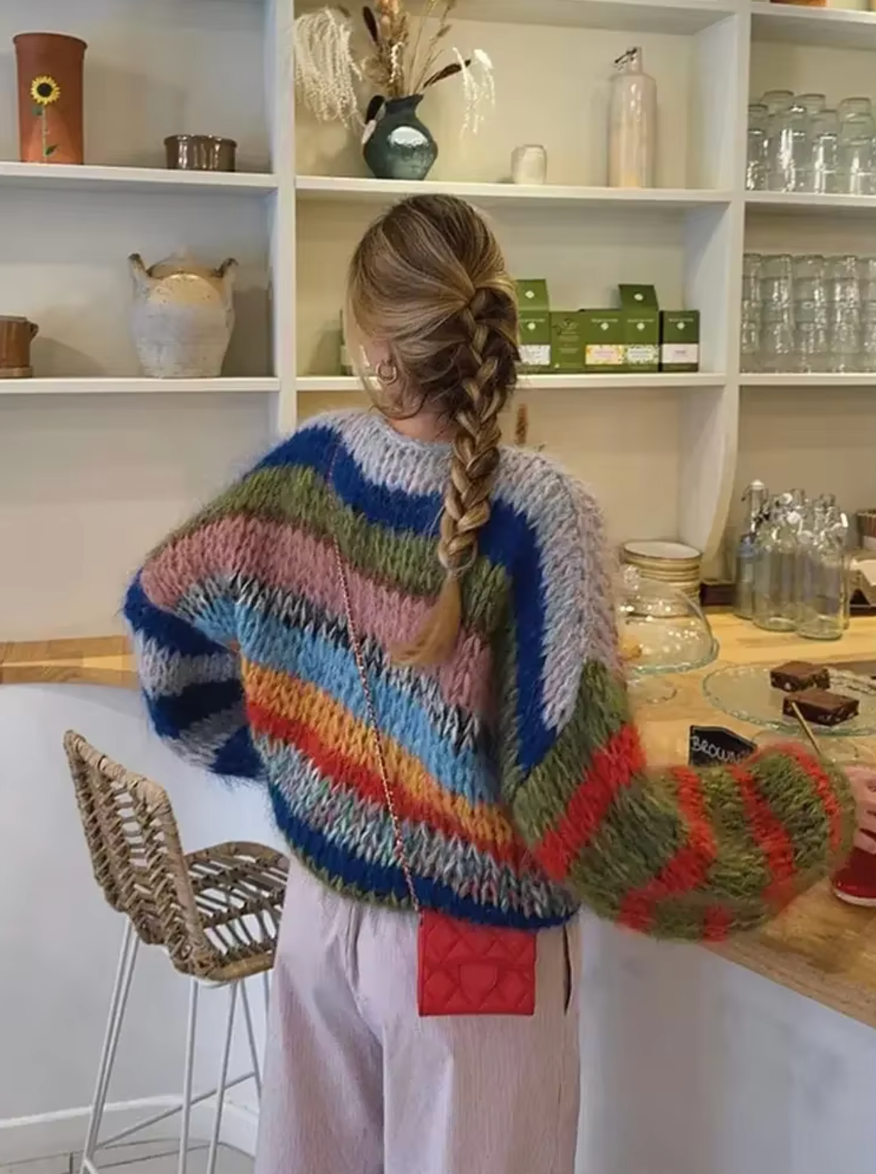 Stilla | Oversized Strikpullover til kvinder Online