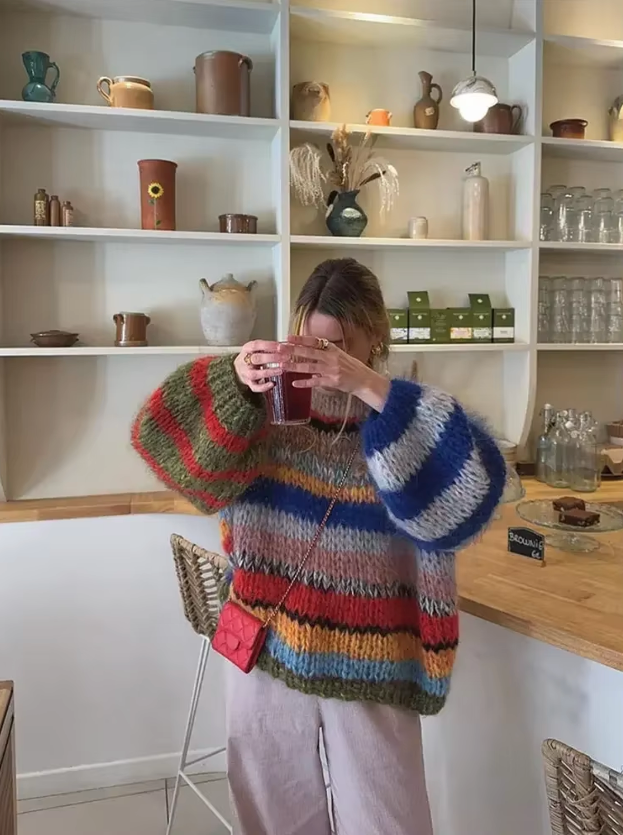 Stilla | Oversized Strikpullover til kvinder Online