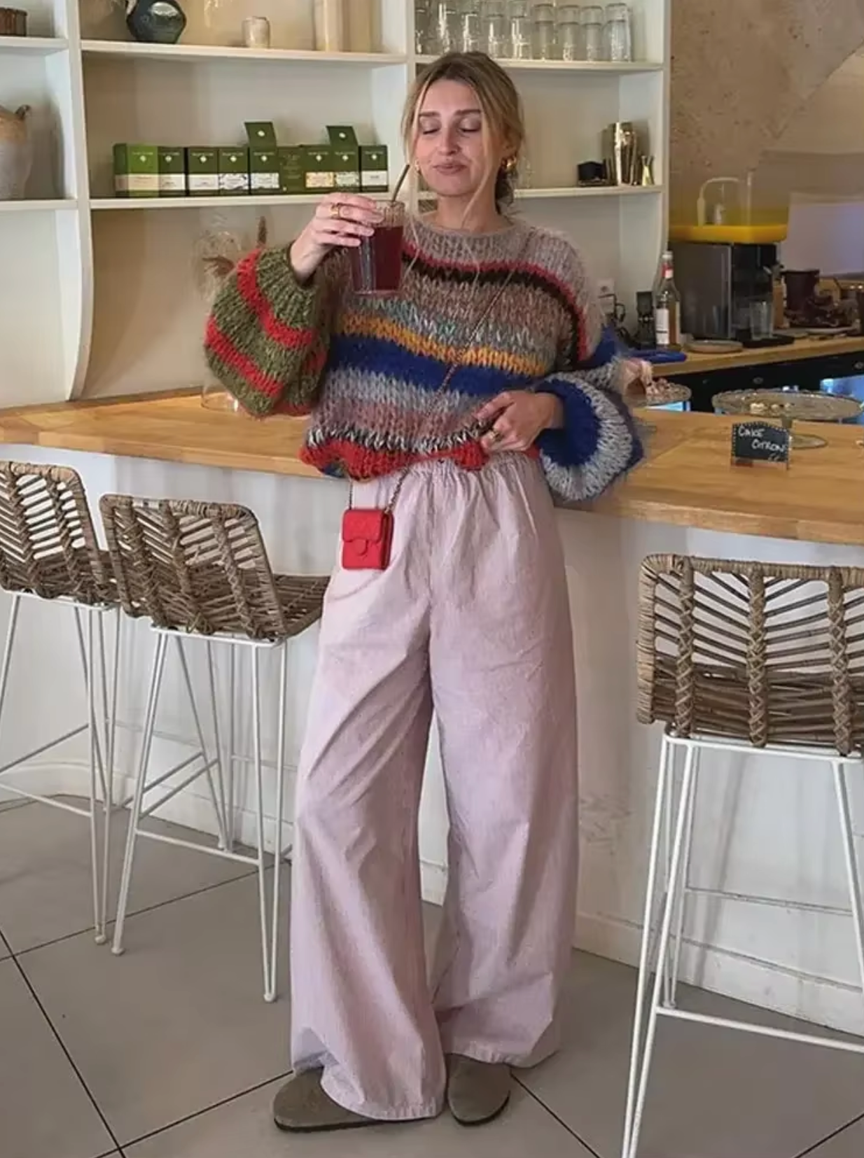 Stilla | Oversized Strikpullover til kvinder Online
