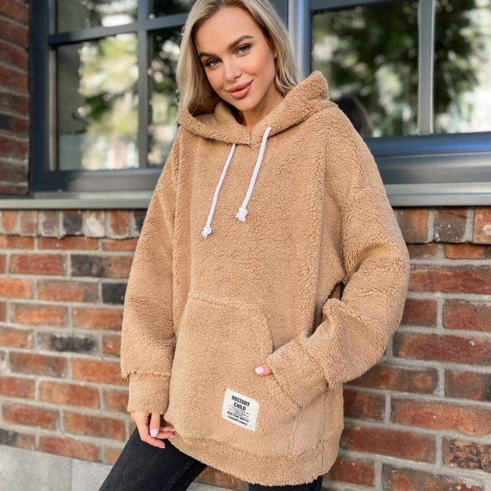 Stilla | Modevenlig Plush Hættetrøje