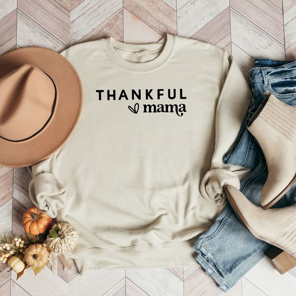 Stilla | Mama Bold Heart Graphic Sweatshirt