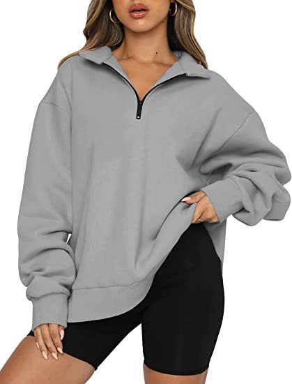 Stilla | Sweatshirt Med Krave Til Kvinder Hot på udsalg