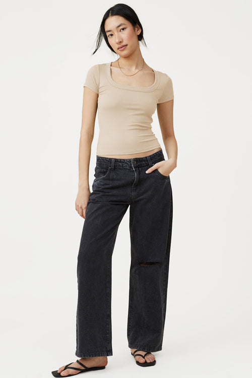Stilla | Style Update Cotton Korte Ærmer T-shirt