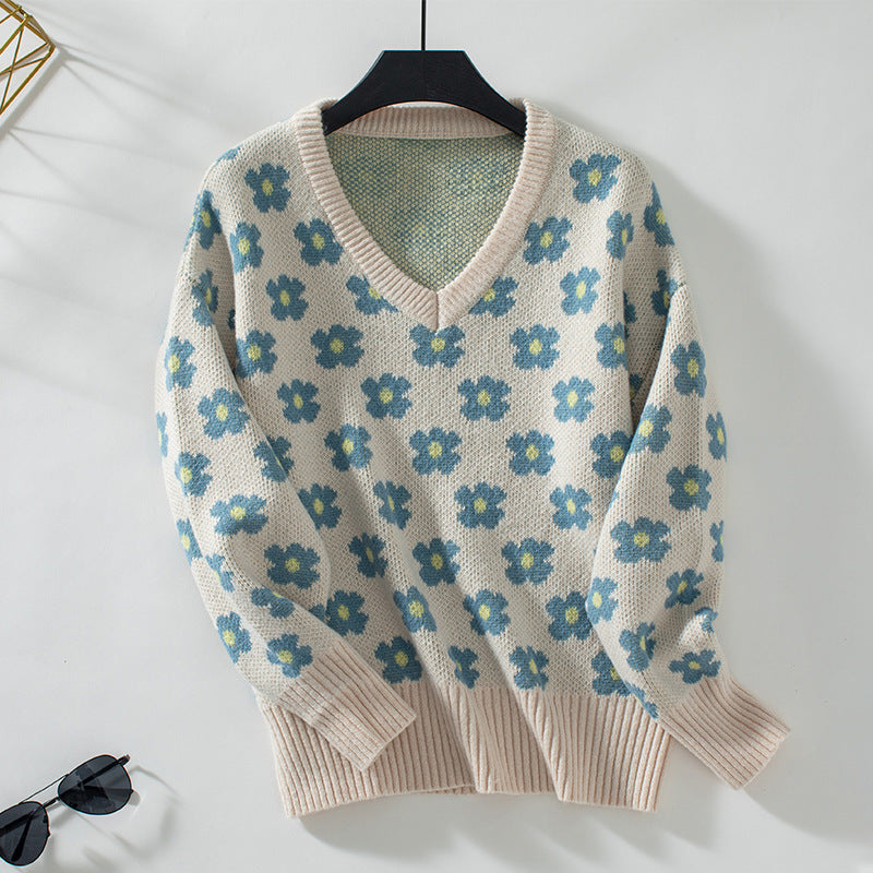 Stilla | Pullover med blomster mønster Levere