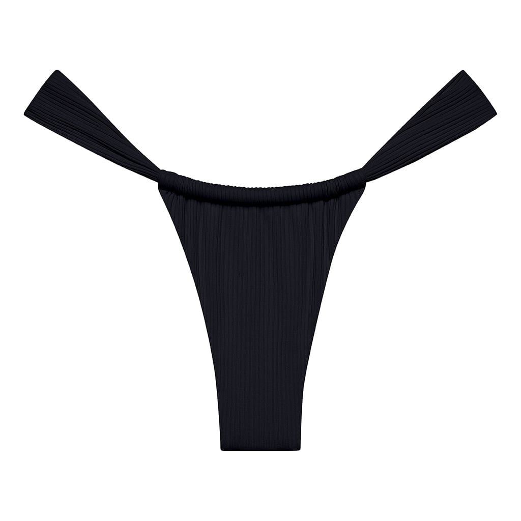 Stilla | Sort Rib Sandra Bikini Bund Mode