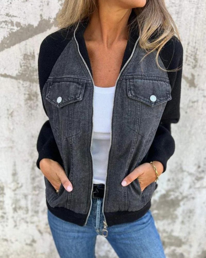 Stilla | Moderne Denimstof Jakke