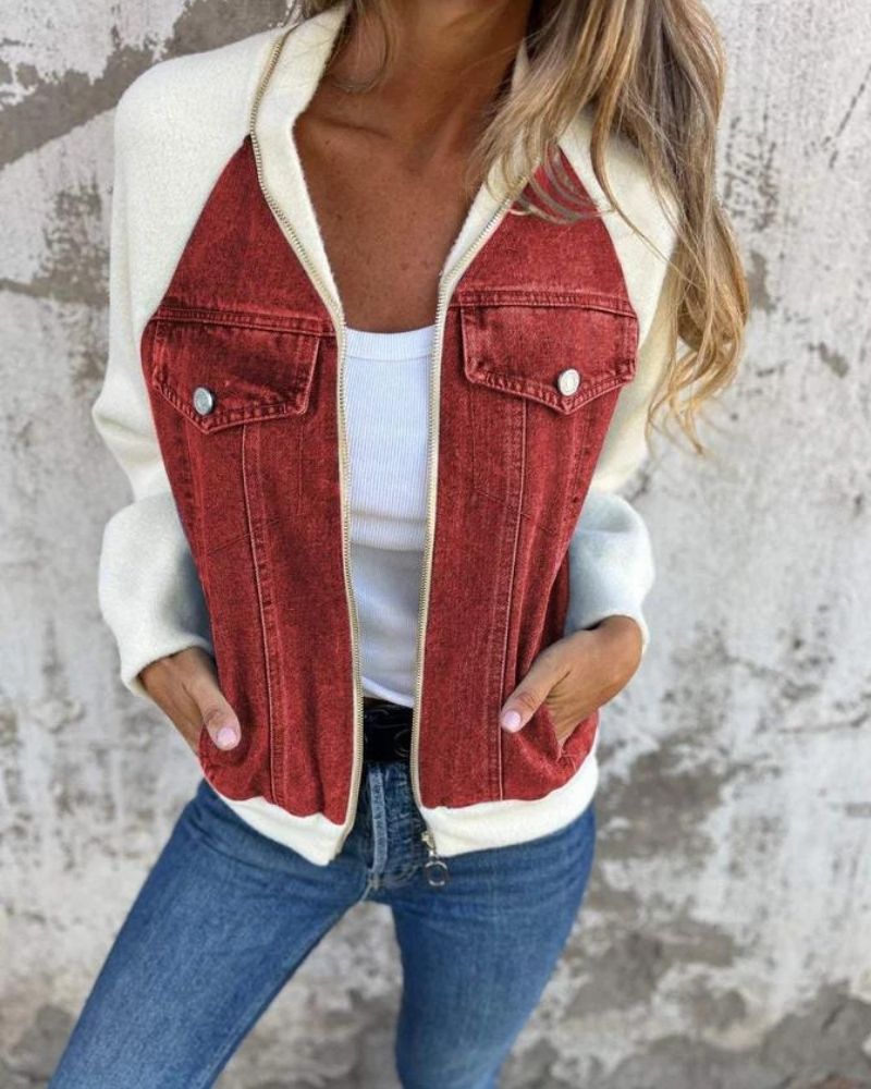 Stilla | Moderne Denimstof Jakke
