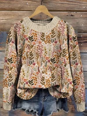 Stilla | Retro Pullover I Uld Til Kvinder