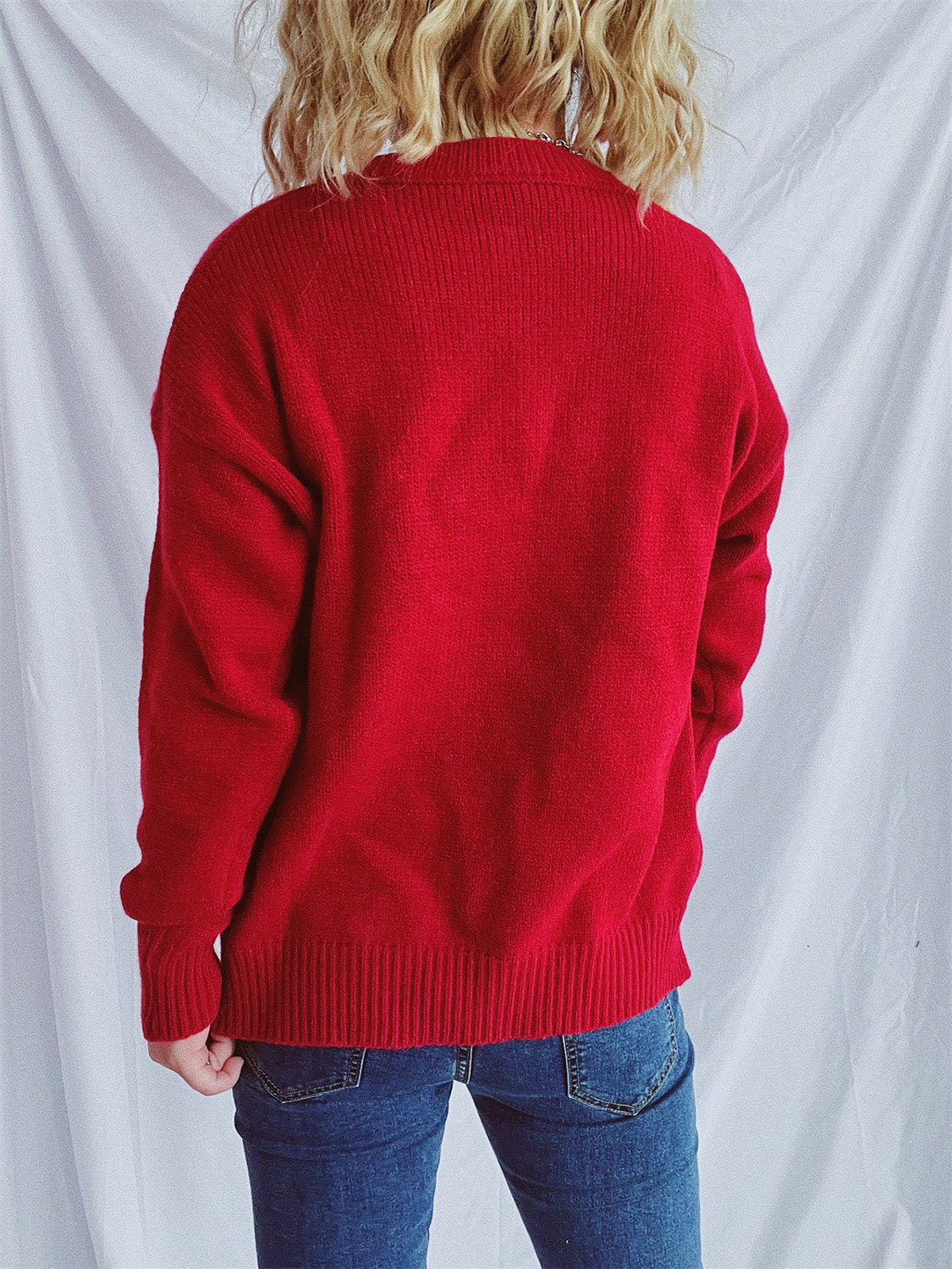 Stilla | Star Rund Hals Langærmet Sweater