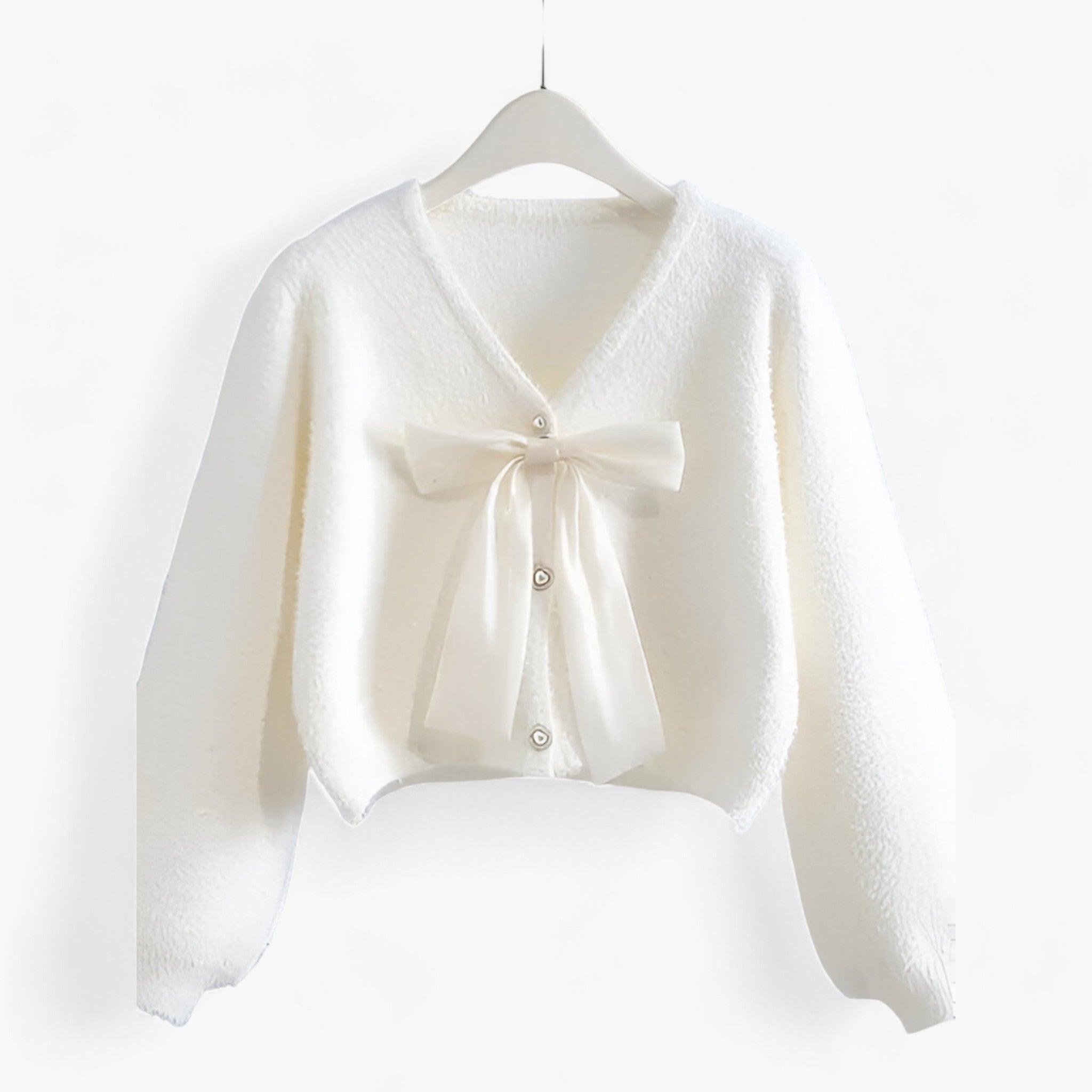 Stilla | Smuk pink strikjakke