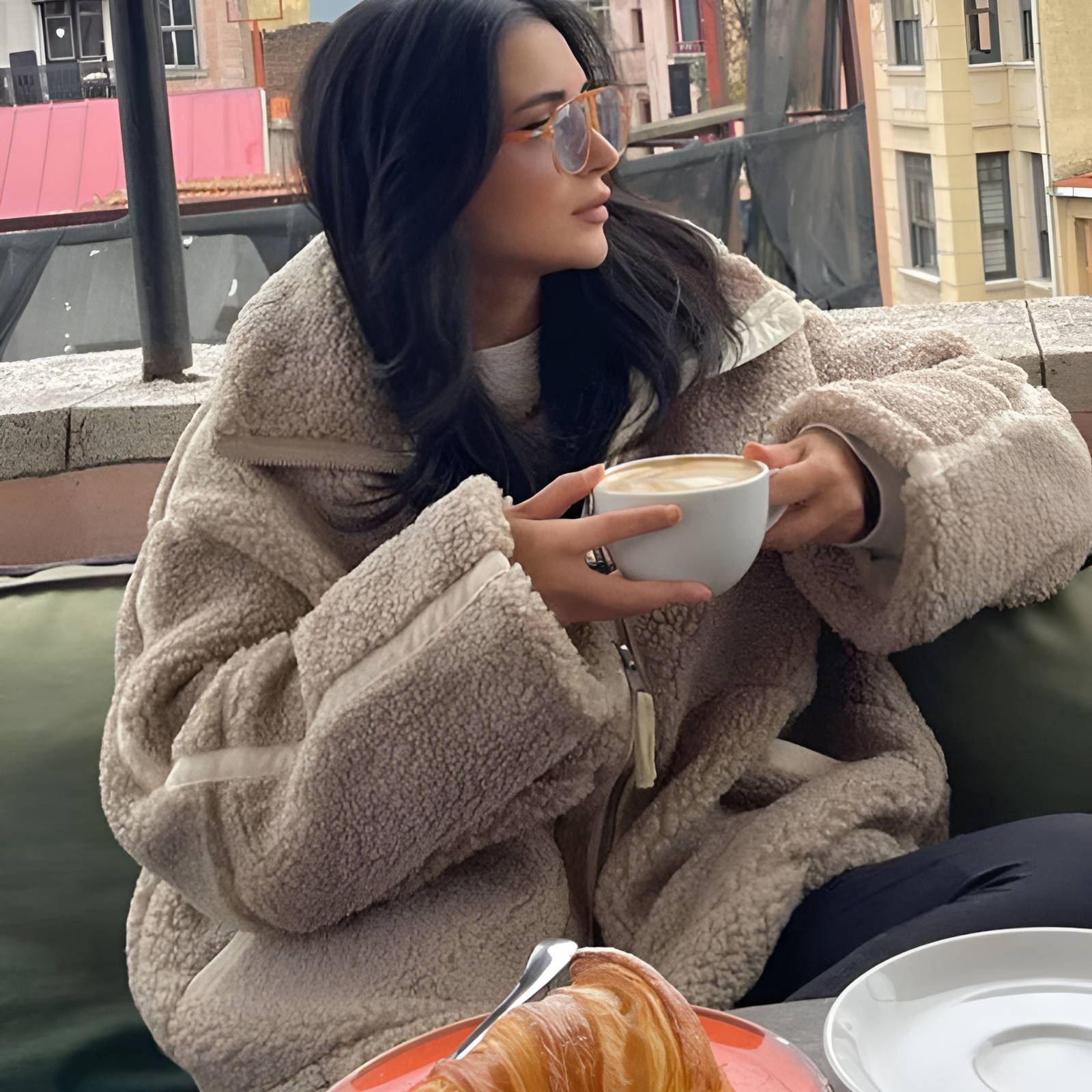 Stilla | Fleecejakke Med Plush-effekt