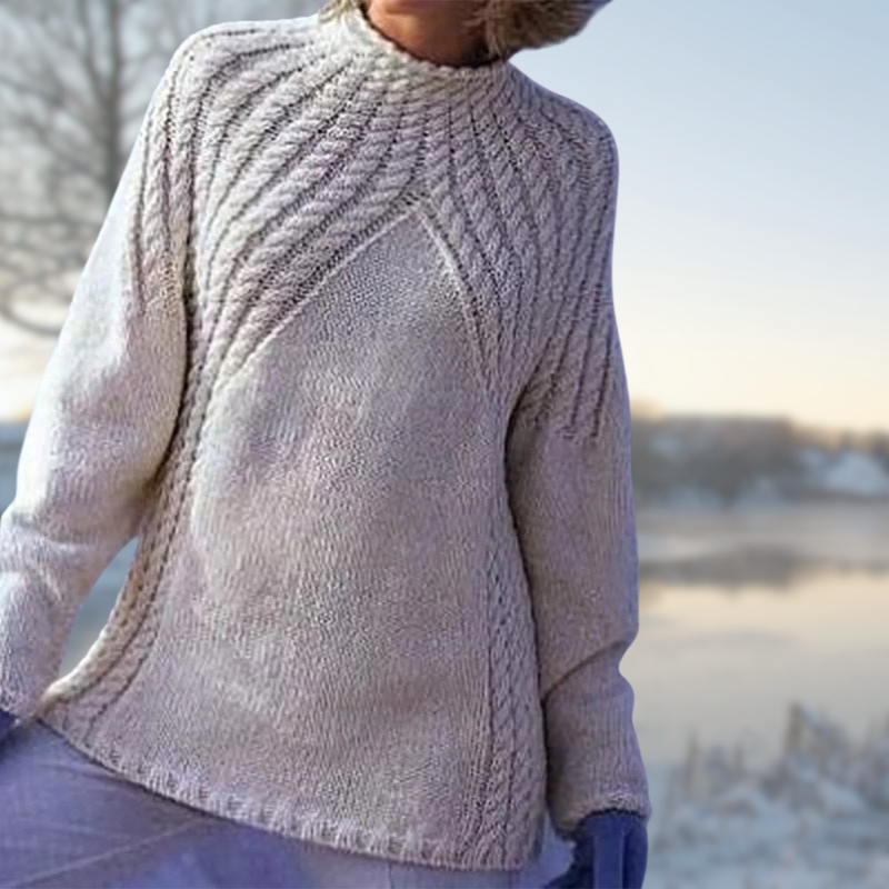 Stilla | Stilfuld og figursyet sweater Online
